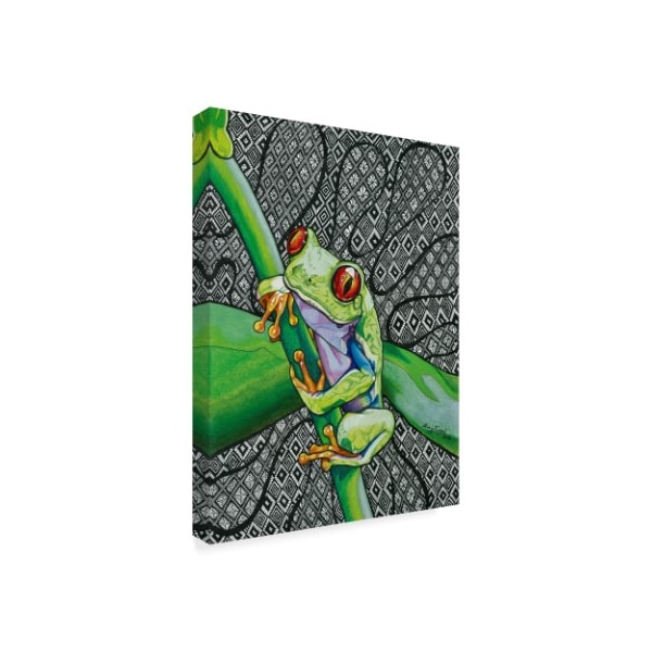 Amy Frank 'Freddie The Frog' Canvas Art,24x32